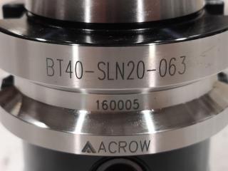 Acrow Mill Tool Holder BT40-SLN20-063