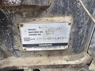 Yanmar ViO25-6A Excavator