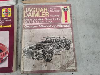 3 Haynes Manuals and 4 x 4 Book 