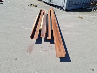 4 Lengths of Heavy Duty Angled Steel