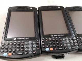 4x Motorola MC50 Mobile Handheld Computers w/ Charging Cradles