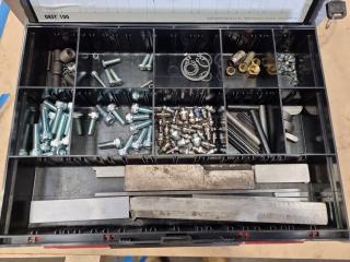Wurth Industrial Parts Drawer Cabinet w/ Assorted Fastening Hardware
