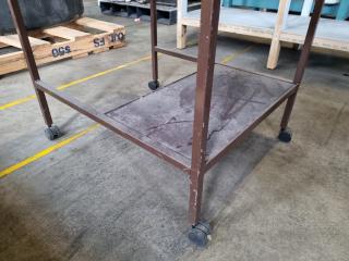 Small Workshop Table Shelf Trolley