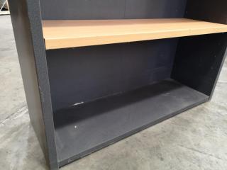 2x Office Bookshelf Storage Shelves