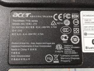 Acer TravelMate 7730 Laptop Computer