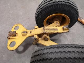 MD 500 Helicopter Ground Handling Skid Wheel Set