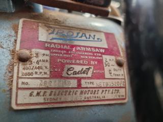 Vintage Trojan Radial Arm Saw