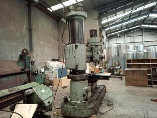 Large HCP Radial Arm Drill