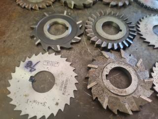 Lot of Milling Machine Blades