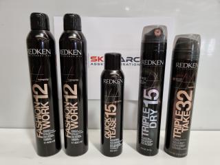5 Redken Hairsprays