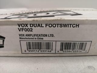 Vox Dual & Single Foot Switches VF002 & VF001