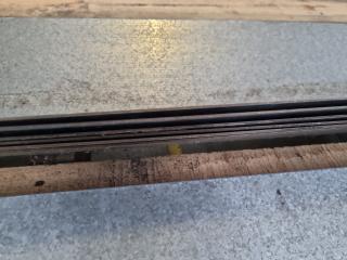 10x Galvanised Angle Steel 6230mm Lengths