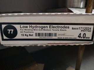 Weldwell Low Hydrogen Welding Electrodes, 4.0mm size