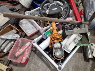 Large Assorted Industrial & Building Supplies, Parts, Hardware & More
