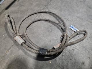3.9-Metre Lifting Cable, 2500kg Capacity