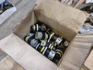 Large Assortment of Pneumatic Fittings and Parts