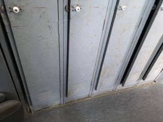 5-Door Steel Personnel Locker Unit