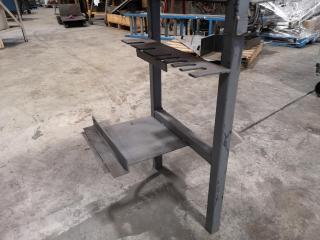 Heavy Duty Steel Plate Topped Workbench