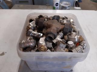 Large Assortment Of Plumbing Fittings