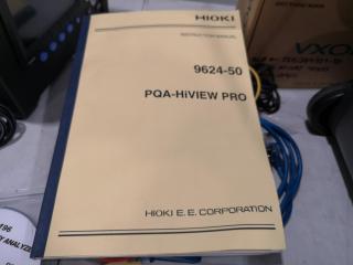 Hioki 3196 Power Quality Analyzer W/ Accessories & Case