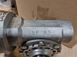 Bonfiglioli VF63 Right Angle Gearbox (1:38)