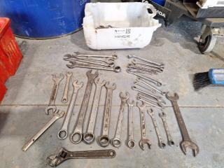 Large Assorted Lot of Spanners