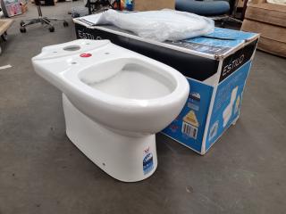 Estilo Close Coupled Rimless Toilet Suite, New, Missing Cistern