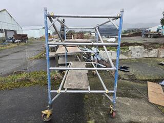 Scaffolding tower