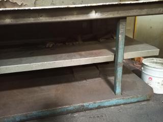 Heavy Duty Plate Steel Workbench