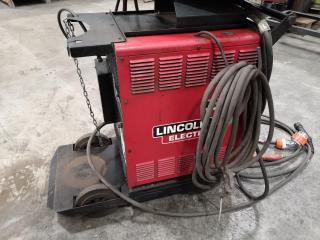 Lincoln Electric PowerPlus II 350 Welder w/ PWF 4gs Wire Feeder