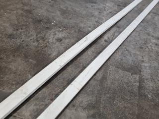 2x Wall Floor Edging Trim Lengths