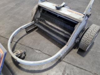 Workshop Push Floor Sweeper, needs servicing