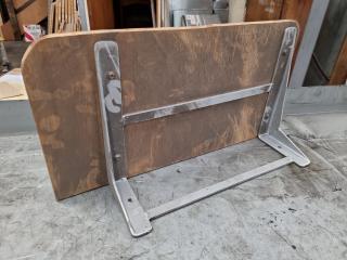 Steel Workbench w/ Wall Shelf