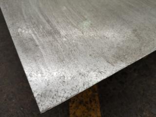 1x Sheet of Galvanised Steel, 3000x1530x2mm