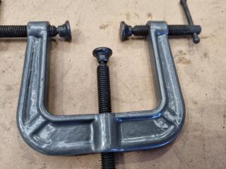 2x 3-Way Edging Clamps