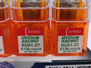 4x Denso Iridium Racing High Performance Spark Plugs RU01-27
