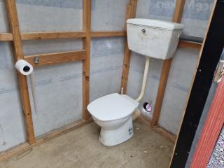 Portable Worksite Staff Restroom Cabin