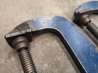 2x 300mm G Clamps