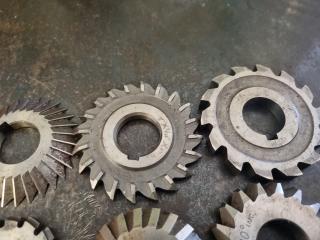 Large Lot of Milling Machine Blades 