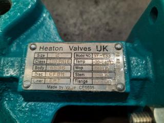 Heaton VF-733 DN50 2" Butterfly Valve
