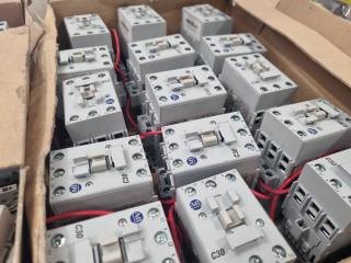 27x Allen Bradley 3-Phase Contactors 100-C30*00