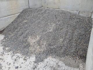 Crushed Stone Pile, approx 3000x3000x800mm