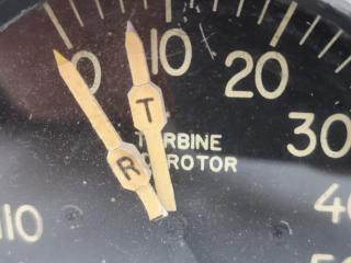Aviation Engine Rotor Tachometer Indicator Gauge Unit