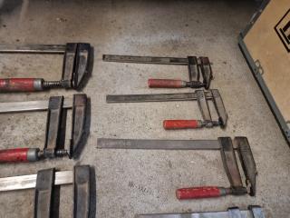 11 Assorted Bar Clamps