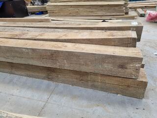 8x Treated Timber Lengths, each 3715x150x150mm
