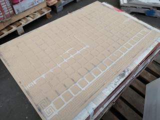 450x300mm Ceramic Wall Tiles, 8.1m2 Coverage