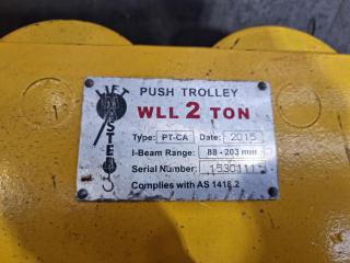 WLL 2 Ton Push Trolley