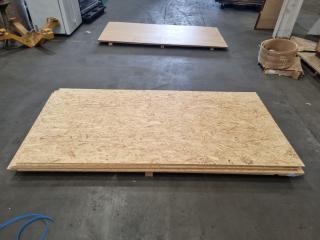 8 Chipboards 2440x1220 x 9mm