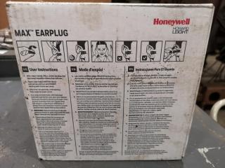 Honeywell Max Pre-Shaped Foam Earplugs, box of 200