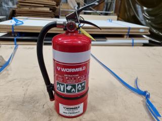 Wormald 2.5kg ABE Powder Type Fire Extinguisher